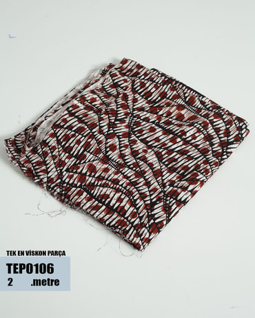 TEK En Pamuk Viskon Parça Kumaş TEP0106-6TEP0106