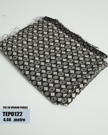 TEK En Pamuk Viskon Parça Kumaş TEP0122-22TEP0122