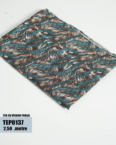 TEK En Pamuk Viskon Parça Kumaş TEP0137-37TEP0137