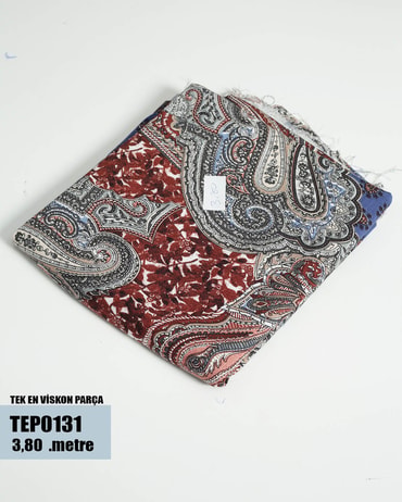 TEK En Pamuk Viskon Parça Kumaş TEP0131-31TEP0131