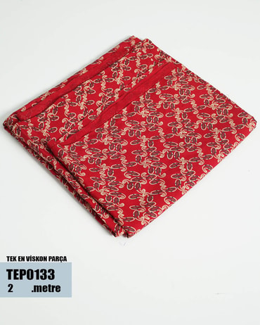 TEK En Pamuk Viskon Parça Kumaş TEP0133-33TEP0133
