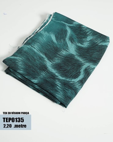 TEK En Pamuk Viskon Parça Kumaş TEP0135-35TEP0135