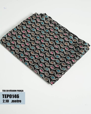 TEK En Pamuk Viskon Parça Kumaş TEP0146-46TEP0146