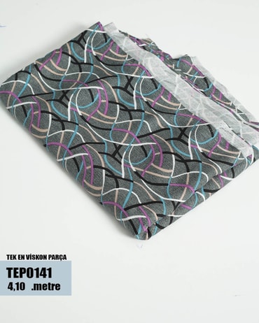 TEK En Pamuk Viskon Parça Kumaş TEP0141-41TEP0141