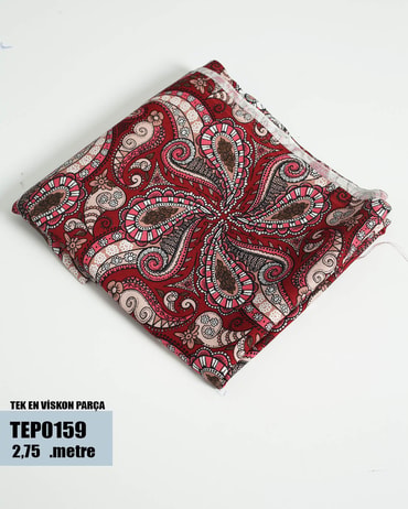 TEK En Pamuk Viskon Parça Kumaş TEP0159-59TEP0159