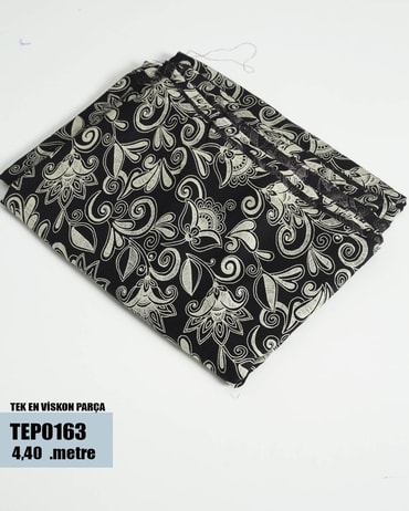 TEK En Pamuk Viskon Parça Kumaş TEP0163-63TEP0163
