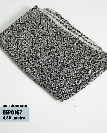 TEK En Pamuk Viskon Parça Kumaş TEP0167-67TEP0167