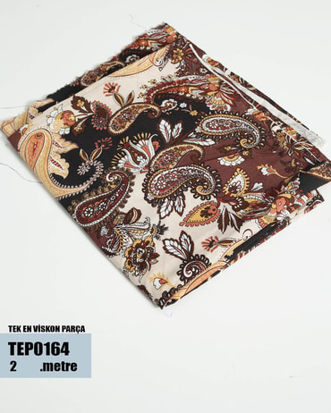 TEK En Pamuk Viskon Parça Kumaş TEP0164-64TEP0164