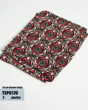 TEK En Pamuk Viskon Parça Kumaş TEP0170-70TEP0170
