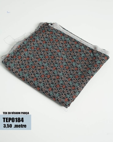 TEK En Pamuk Viskon Parça Kumaş TEP0184-84TEP0184