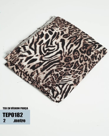 TEK En Pamuk Viskon Parça Kumaş TEP0182-82TEP0182