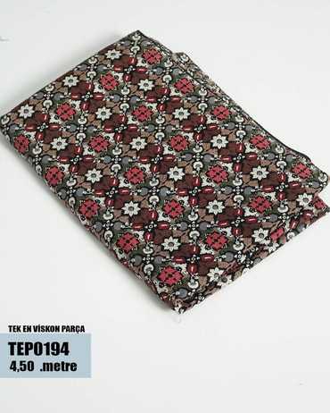 TEK En Pamuk Viskon Parça Kumaş TEP0194-94TEP0194