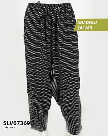 Viskon Düz Paça Anadolu Şalvar (cepli) SLV07369-1435SLV07369