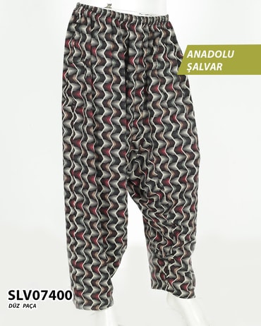 Viskon Düz Paça Anadolu Şalvar (cepli) SLV07400-1202SLV07400