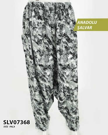Viskon Düz Paça Anadolu Şalvar (cepli) SLV07368-1434SLV07368
