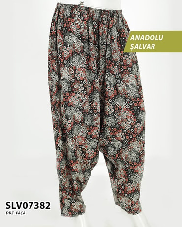 Viskon Düz Paça Anadolu Şalvar (cepli) SLV07382-1315SLV07382