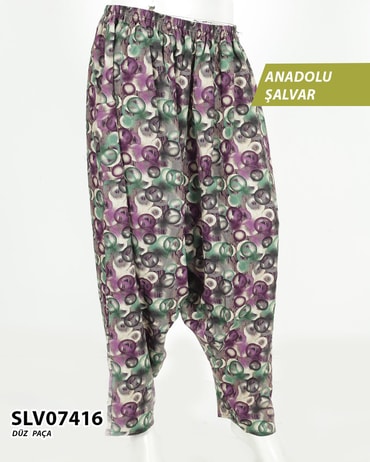 Viskon Düz Paça Anadolu Şalvar (cepli) SLV07416-1224SLV07416
