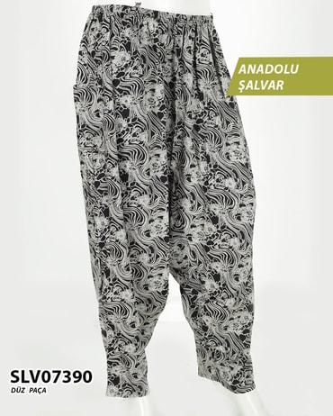 Viskon Düz Paça Anadolu Şalvar (cepli) SLV07390-1325SLV07390