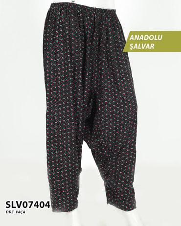 Viskon Düz Paça Anadolu Şalvar (cepli) SLV07404-1206SLV07404