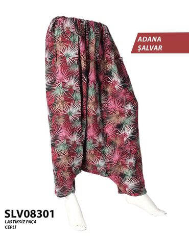 Yeni Viskon Adana Şalvar (Cepli) SLV08301-8034SLV08301