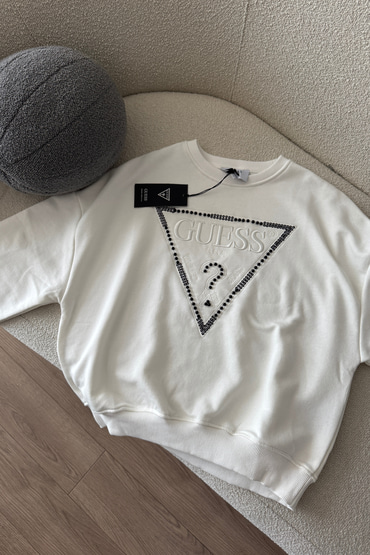 Orijinal Marka Boncuk Detay Sweat