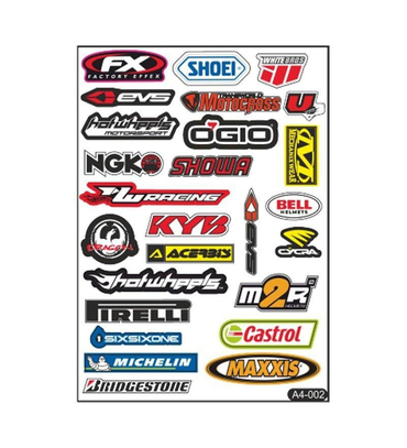 A4 STİCKER 002 TEK PAKET ÇOKLU