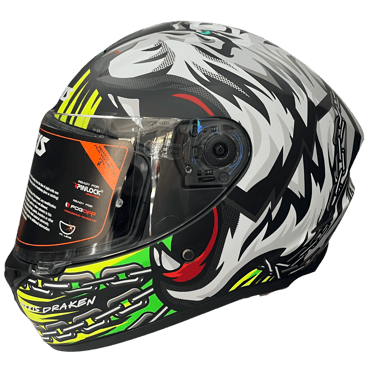 AXXIS DRAKEN S ROAR B3 MAT FLUO YELLOW 