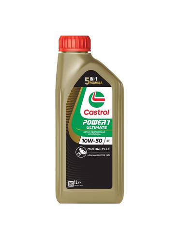Castrol Power 1 Ultimate 4T 10W-50 1 Litre Motorsiklet Yağı