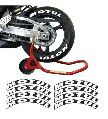 MOTUL Siyah 3D Lastik Yanak Yazısı
