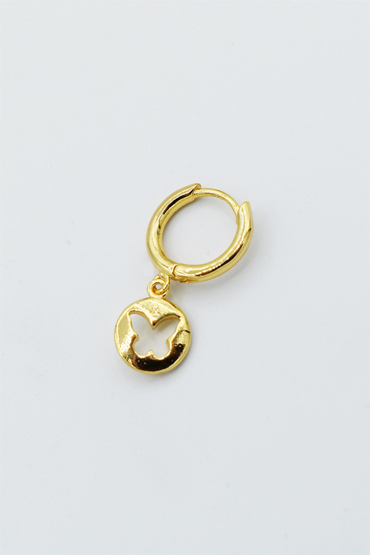 Gold Kelebek Küpe