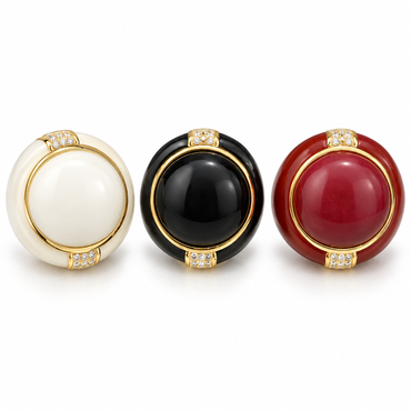 Maksimalist Oval Yüzük 