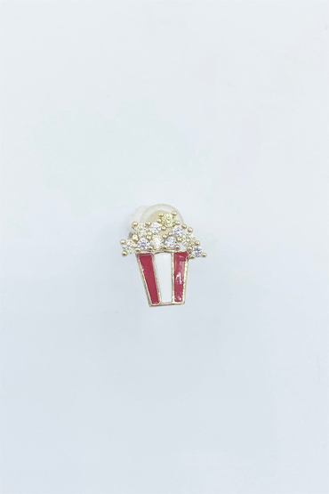 Minimal Pop Corn Küpe 