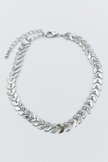 Silver Balık Sırtı Halhal 
