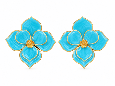 Tiffany Blue Küpe 