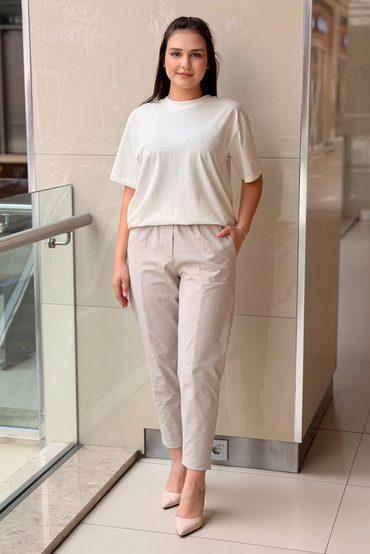Nurcan Çetin Tapered Fit Pantolon