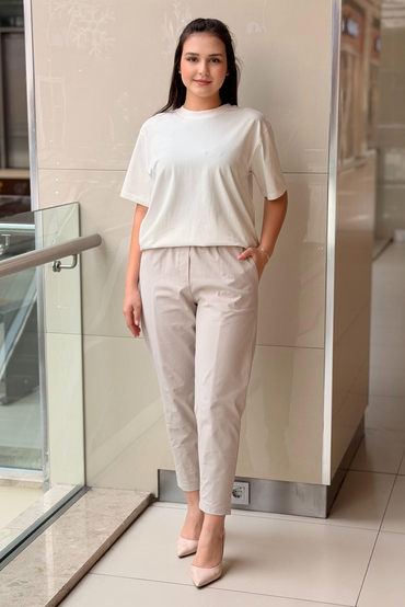 Nurcan Çetin Tapered Fit Pantolon