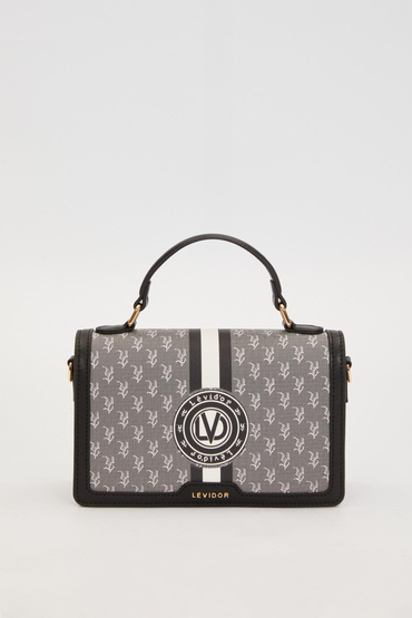 Levidor Logolu Monogram Desen El Çantası