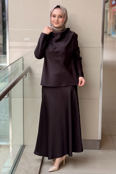 Missemramiss Satin Grace Etekli Takım