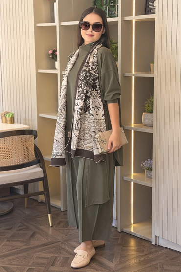 Mahal Manu Tunik Pantolon Takım