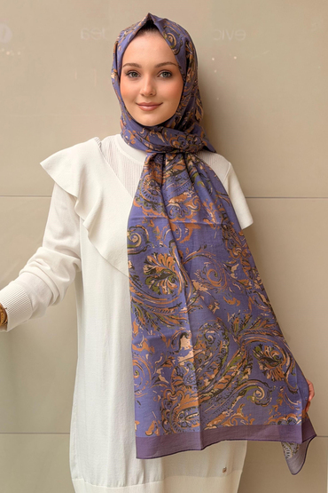 İpekevi Paisley Desenli Soft Şal