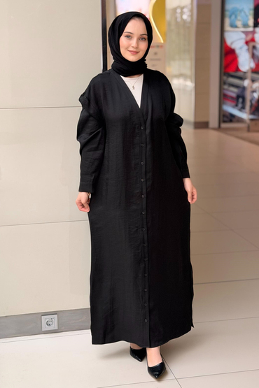 Missemramiss Nakışlı Gömlek Elbise