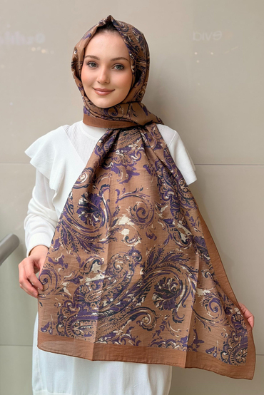 İpekevi Paisley Desenli Soft Şal