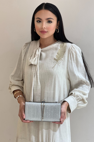 Mahal Önü V Model Abiye Çanta