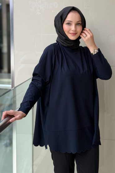 Tığ Triko Oversize Tunik