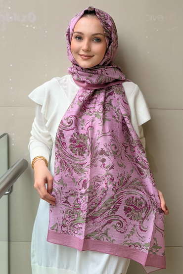 İpekevi Paisley Desenli Soft Şal