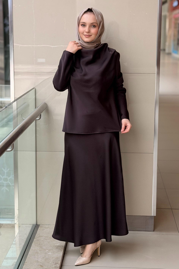 Missemramiss Satin Grace Etekli Takım