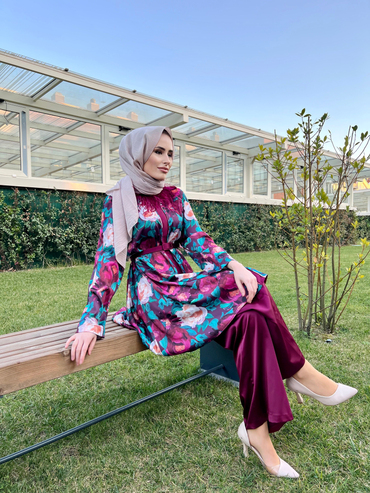 Senna 92341 Roselinda Set Pantolonlu Takım