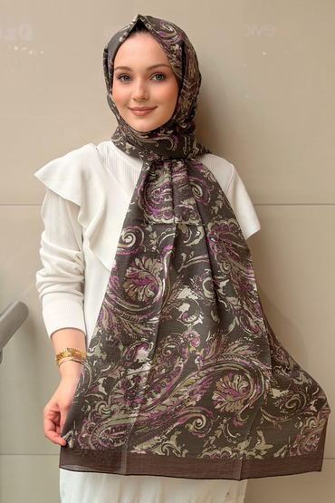 İpekevi Paisley Desenli Soft Şal