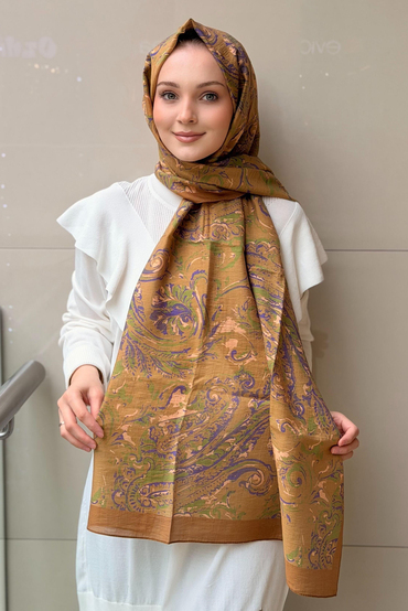 İpekevi Paisley Desenli Soft Şal