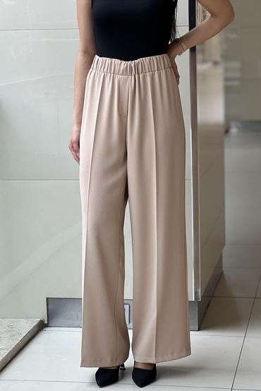 Sentez Colmar Beli Lastikli Geniş Paça Pantolon